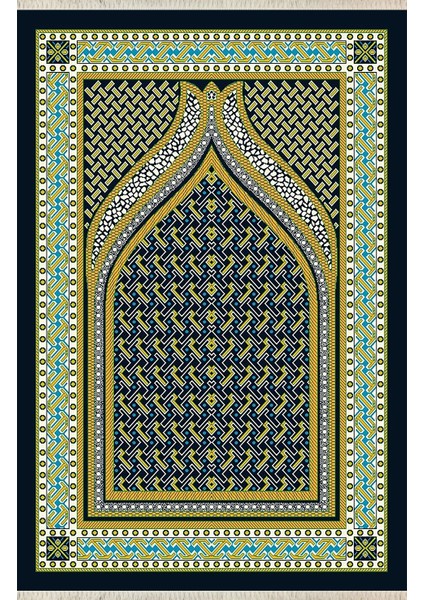 Dijital Baskılı, Yıkanabilir, Yumuşak Dokulu Çocuk ve Yetişkin Seccade S-DOT-SN-073