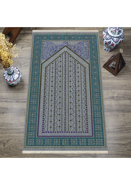 Dijital Baskılı, Yıkanabilir, Yumuşak Dokulu Çocuk ve Yetişkin Seccade S-DOT-SN-062