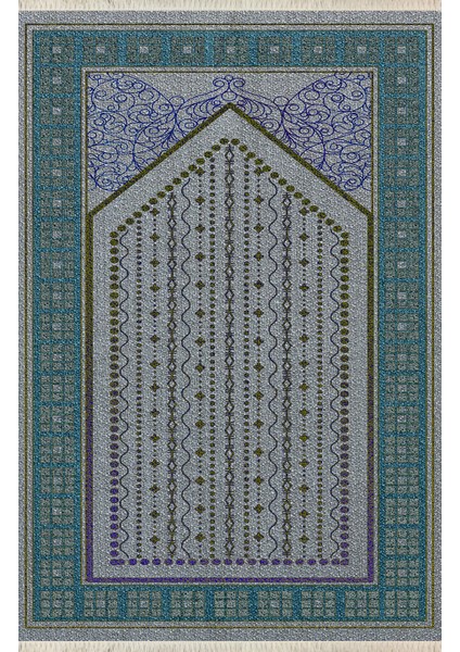 Dijital Baskılı, Yıkanabilir, Yumuşak Dokulu Çocuk ve Yetişkin Seccade S-DOT-SN-062