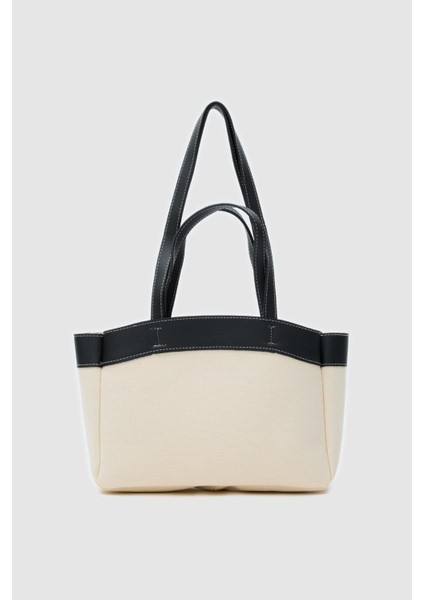 Marlove Kanvas Omuz Çantası Siyah