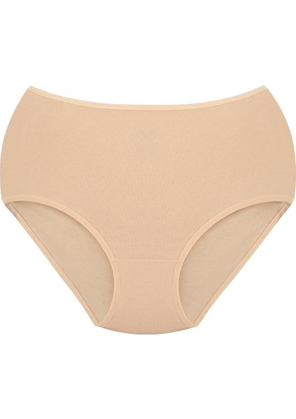 Kadın Pamuklu Likralı Yüksel Bel Külot Renkli 6'lı Paket fırsatları