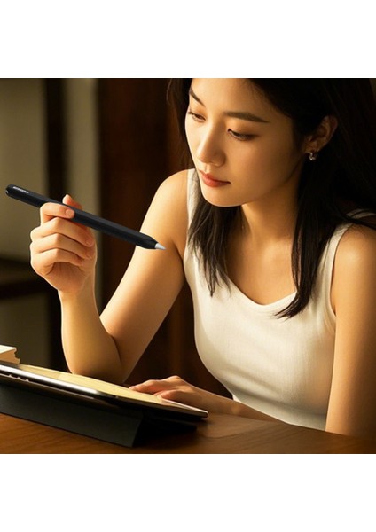 Apple Pencil (2. Nesil) Entegre Kalem Kılıfı Silikon Koruyucu Kapak-Siyah (Yurt Dışından) fırsatları