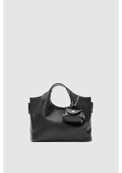 Meruno El ve Çapraz Çanta Siyah