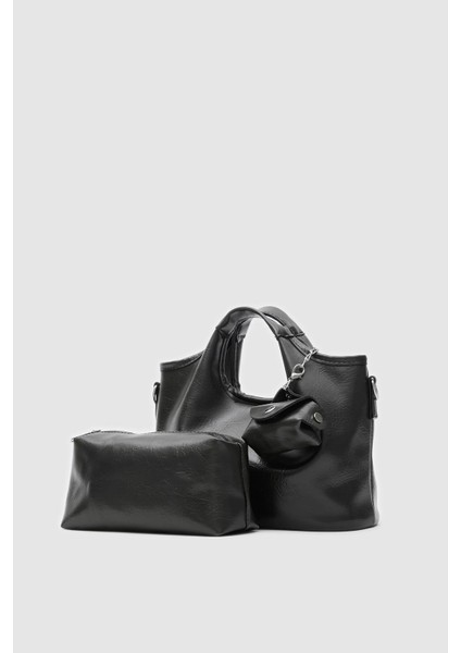 Meruno El ve Çapraz Çanta Siyah modelleri