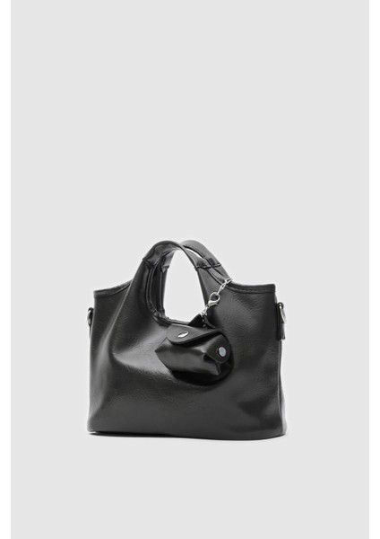 Meruno El ve Çapraz Çanta Siyah fırsatları