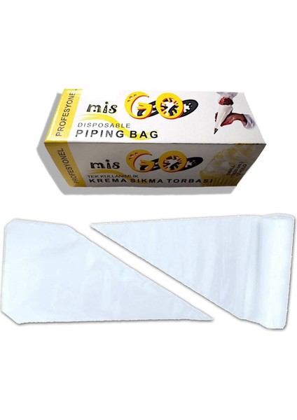 Misgo Kullan At Mini Krema Sıkma Torbası (Small)