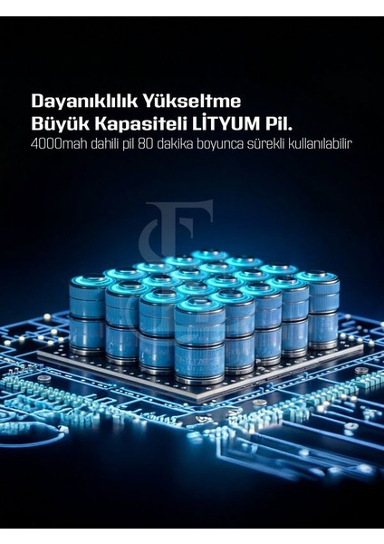 Ahv 130.000 Rpm 4 Kademeli Çantalı Turbo Fan Şarjlı Mini Hava Komprasörü Üfleyici indirimleri