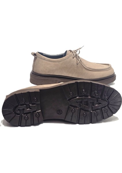 Içi Deri Dışı Nubuk Deri Erkek Casual Ayakkabı modelleri