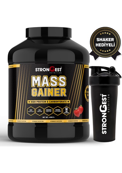 Mass Gainer 3600Gr Yüksek Protein Değerli, Kreatin ve Amino Asit Takviyeli