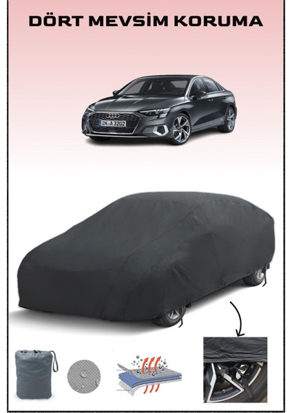 Audi A3 Sedan 2016 - 2021 Araba Brandası Oto Branda