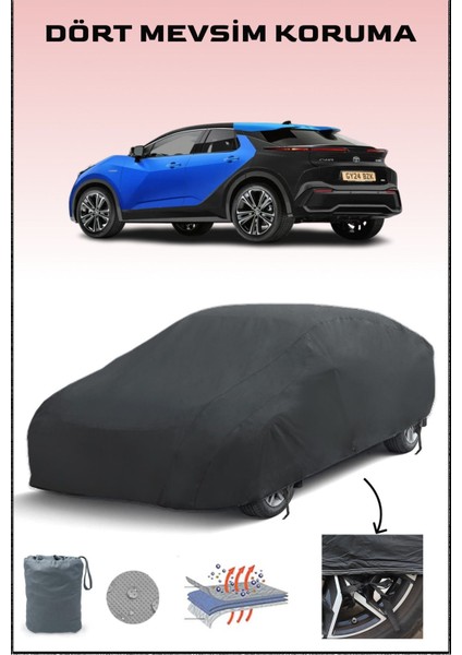 Toyota C-Hr ile Uyumlu Oto Branda, Araba Brandası, Su ve Güneş Geçirmez Araba Çadırı