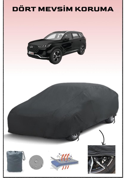 Chery Tiggo 7 Pro Max ile Uyumlu Oto Branda, Araba Brandası, Su ve Güneş Geçirmez Araba Çadırı