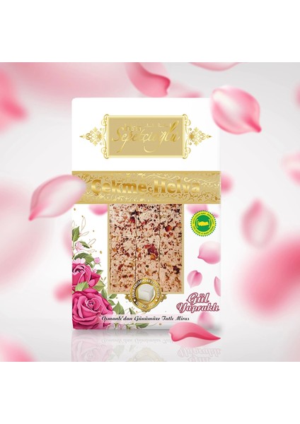 Gül Yapraklı Çekme Helva 280 gr