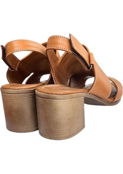 Taba Hakiki Deri Hafif ve Comfort Taban Yazlık Topuklu Ayakkabı modelleri