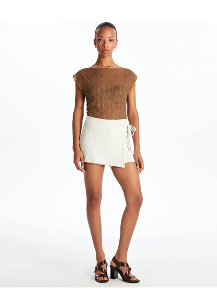 Lcw Vision Kayık Yaka Dokulu Bluz () fiyatları