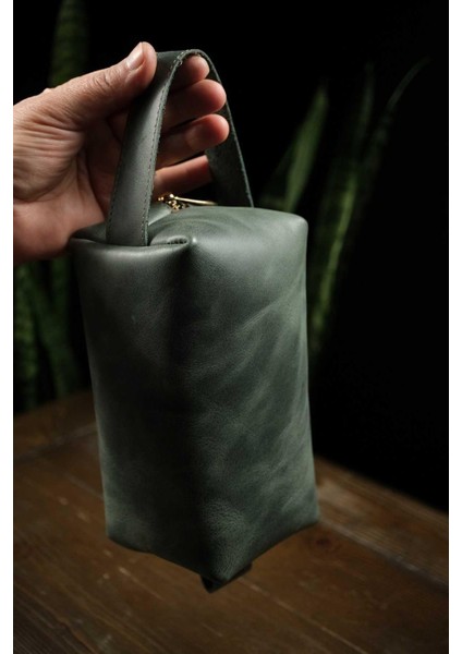 Dopp Kit Paris - Hakiki Deri Zarif El Çantası