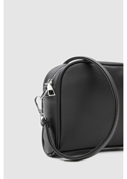 Suni Deri Kadın Çapraz Çanta Hana Siyah modelleri