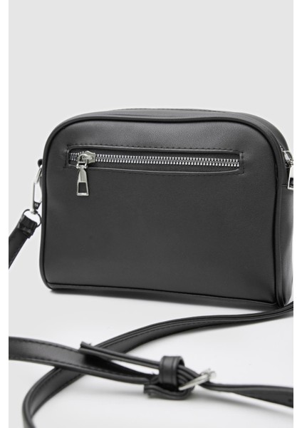 Suni Deri Kadın Çapraz Çanta Hana Siyah fırsatları