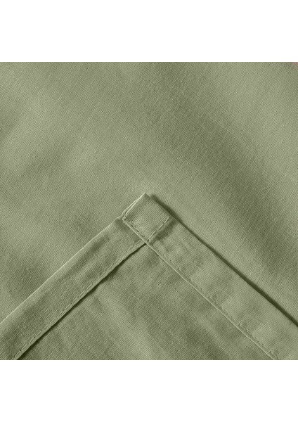 Soft Çift Kişilik Çarşaf - Yeşil - 240X260 cm