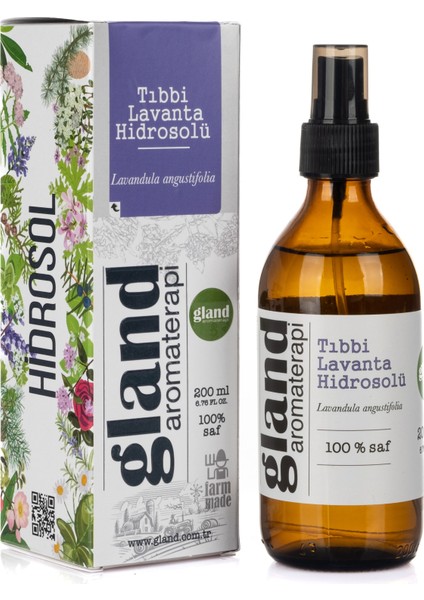 Tıbbi Lavanta(Lavandula Angustifolia) Hidrosolü 200ML