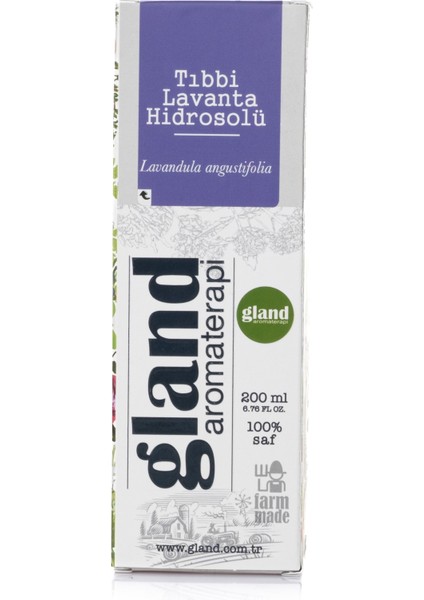 Tıbbi Lavanta(Lavandula Angustifolia) Hidrosolü 200ML