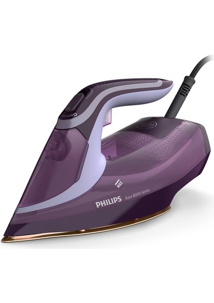 Azur 8000 Serisi Kumaş Tanıma Özelliği 3000 Watt 240 G Şok Buhar Steamglide Taban