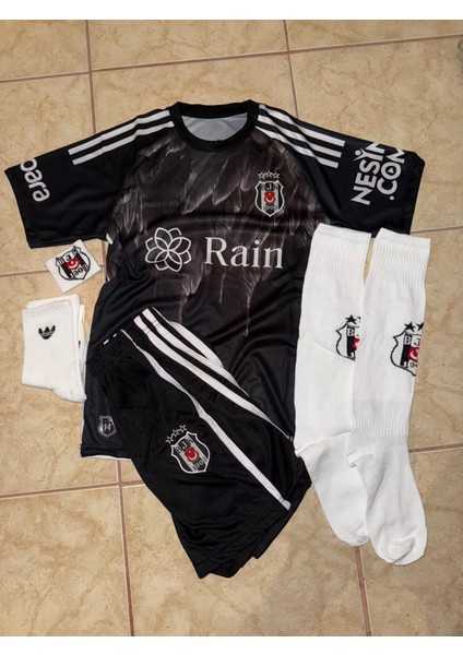 Beşiktaş 23/24 Sezon Kartal Desen Fıtbol Forması Hedyeli 5 Liset
