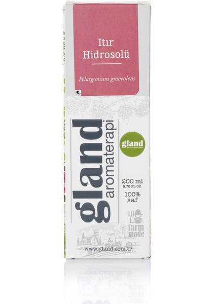 Itır Hidrosolü- Pelargonium Graveolens 200ML