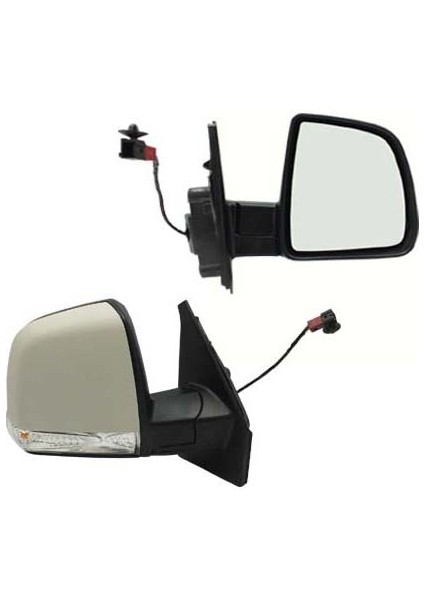 Dış Dikiz Aynası Sağ Elektrikli Doblo Iıı 2011 Md. Sinyalli Astarlı 8 Fişli 735528041