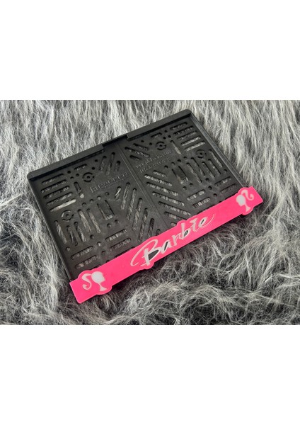 Pleksi Motor Plakalığı Barbie
