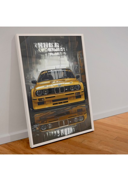 500 Parça Puzzle Sarı Spor Araba