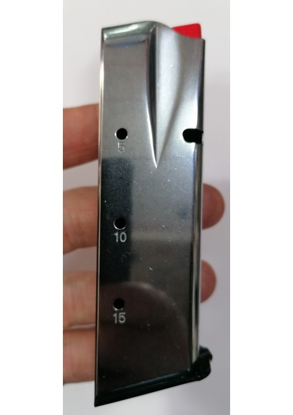 Browning Yedek Şarjör 15+1 Krom