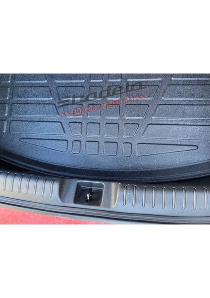 Honda Cıvıc Hatchback Fk8 2016-2021 Arası Uyumlu 3D Kauçuk Bagaj Havuzu