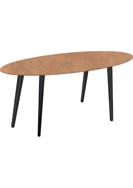 60 cm Koyu Meşe Ahşap Konik Ayak – 4'lü Set | Masa, Sandalye, Sehpa Ayağı | Metal Bağlantı Aparatları ve Vidalar Dahil