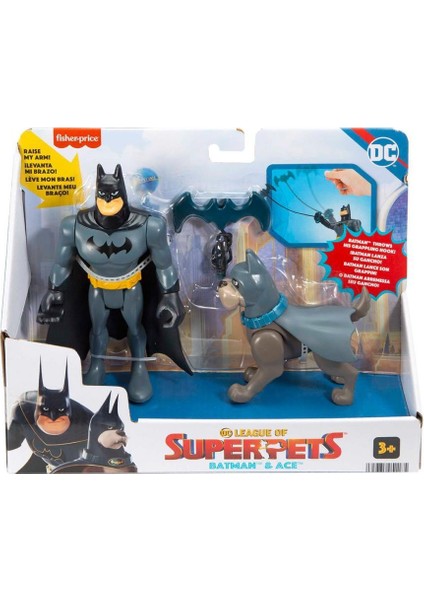 HGL01 Imaginext Dc League Of Super Pets - Kahramanlar ve Hayvanlar