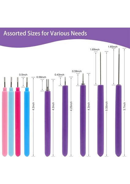 Jdxhlau 14 Adet Kağıt Quilling Araçları Oluklu Kiti, Çeşitli Boyutlarda Haddeleme Curling Quilling Pilot Kalem Sanat Zanaat Kendi Başına Yap Kağıdı (Yurt Dışından) modelleri