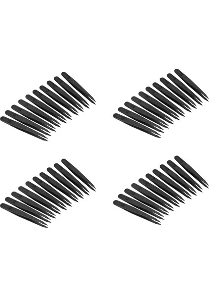 Nxfdsıoz 40 Adet Siyah Plastik Uç Başlığı Anti Statik Cımbız 12CM Uzunluk (Yurt Dışından) indirimleri