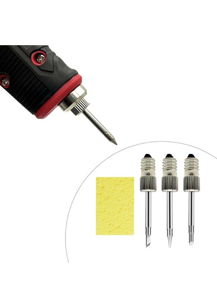 3pcs Kaynak Lehimleme Uçları Dişli Lehimleme Kafası (Gümüş) (Yurt Dışından) modelleri