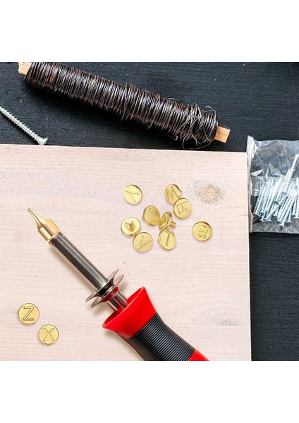 28 Parça Ahşap Yakma Ucu Harfler Ahşap Yakma Araçları Kişiselleştirilmiş Setler, Oyma El Sanatları Için Ahşap Yakma Dıy (Yurt Dışından) modelleri