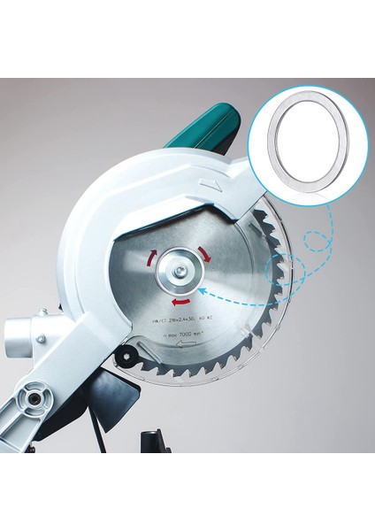 Xhhdqes 20 Adet Testere Bıçağı Burç Seti Testere Bıçağı Adaptör Halkası Testere Bıçağı Ara Parçası, Testere Bıçağı Için, Erkek Bıçak Iç Delik Dönüşümü, (Yurt Dışından) modelleri