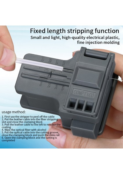 1 Adet -X01 Ftth Mını Optik Fiber Cleaver (Yurt Dışından) indirimleri