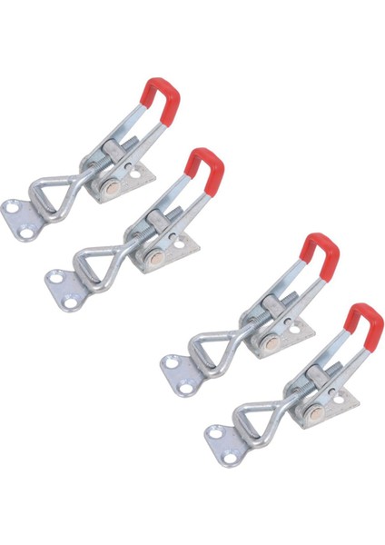 4001 100KG 220-POUND Şekilli Levye Mandallı Mandal Kelepçesi,4 Parça (Yurt Dışından)