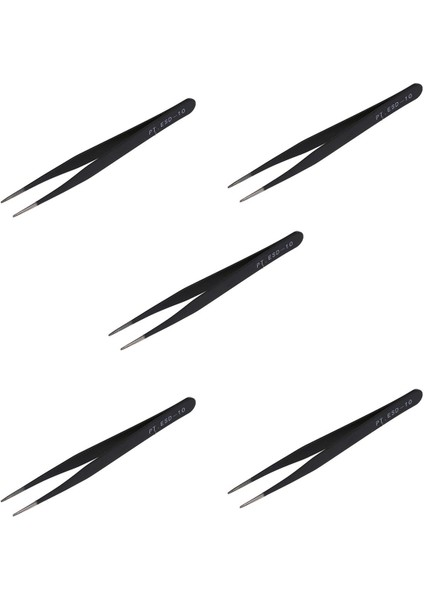 5x Siyah Metal Düz Keskin Uçlu Cımbız (Yurt Dışından)