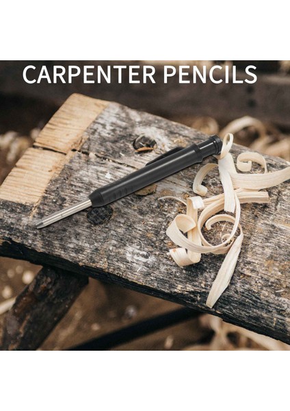 Kuru Kalem Yedekleri-1 x Siyah Ahşap Işleme Kalemi 3 Kutu x Yedekler (6 Sarı/6 Kırmızı/6 Siyah)-Fotoğraf Rengi A (Yurt Dışından) modelleri