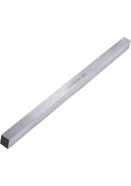 BRADOO-10MM x 10MM x 200MM Tornalama Kesme Freze Torna Hss Takım Bit Gri (Yurt Dışından)
