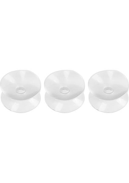 Nxfdsıoz 30 Adet Çift Taraflı Vantuz - Cam, Plastik Için Sucker Pedleri - 30MM Genişlik (Yurt Dışından)