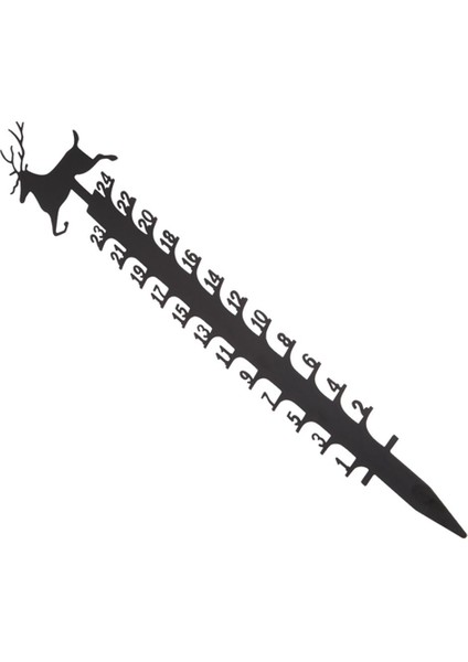 1 Adet Kar Ölçer 24 Ölçekli Açık Kar Araci Kar Ölçüm Cetveli (Yurt Dışından)