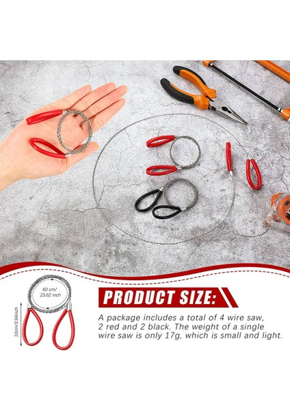 4 Adet Paslanmaz Çelik Kablo Testere El Cep Dize Halat Testere Pvc Boru Kesme Aleti Ahşap (Yurt Dışından) fırsatları