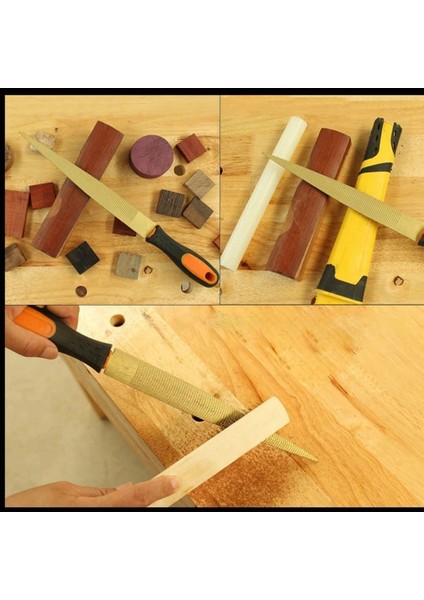 1pc Ahşap Dosya Ağaç Işleme Altın Konik Törpü Piç 4 Inç (Yurt Dışından) fiyatları