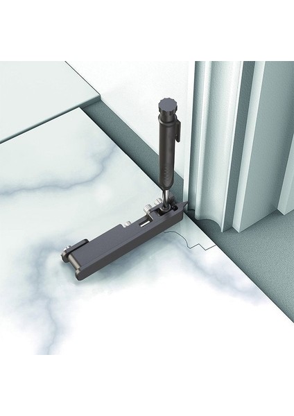 Çok Fonksiyonlu Kazıma Aracı Alüminyum Alaşımlı Pusula Açısı Ayarlanabilir Fayans Kaldırım Saplama Duvarlar Ağaç Işleme Aletleri (Yurt Dışından)